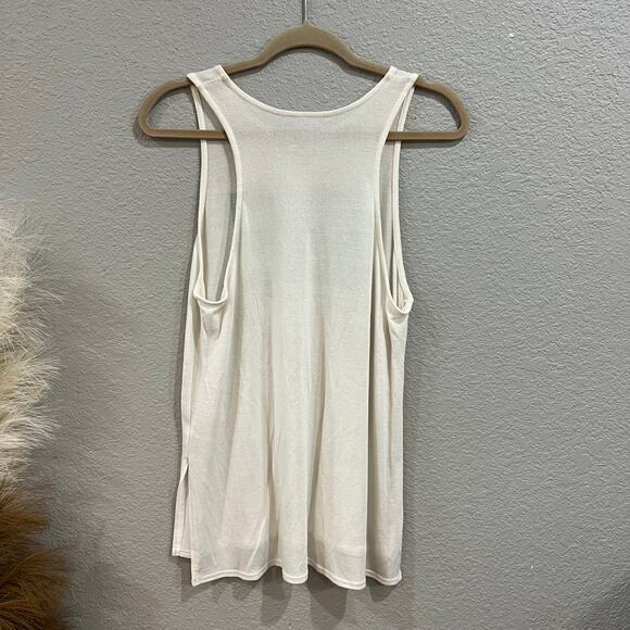 Decree Influencer Blogger Graphic Flowy Tank Top XL - Picture 3 of 4